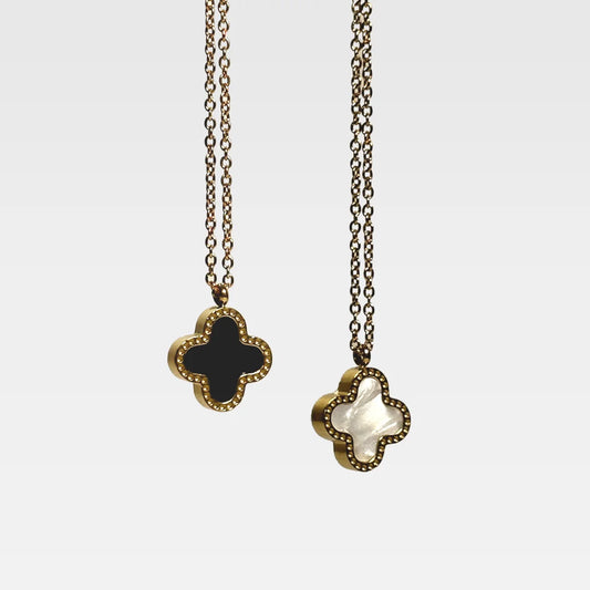 Double Sided Clover Necklace