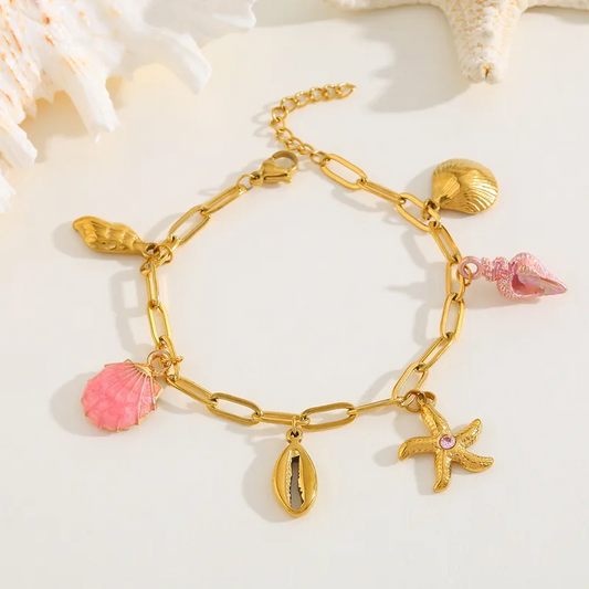 Coral Bloom Bracelet