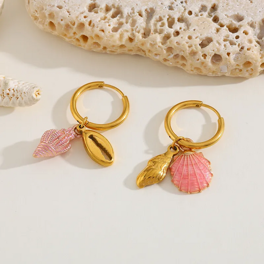 Coral Bloom Earrings